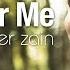 Maher Zain Number One For Me Vocals Only Official Music Video