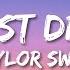 Taylor Swift Wildest Dreams Lyrics Taylor S Version