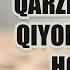КАРЗИНИ БЕРМАСА НИМА КИЛИШ КЕРАК QARZNI BERMASA NIMA QILISH KERAK