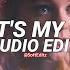 That S My Girl Fifth Harmony Edit Audio