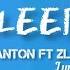 1da Banton Ft Zlantan No Sleeping Lyrics