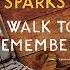 A Walk To Remember By Nicholas Sparks Best Audiobook Novel