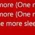 One More Sleep Leona Lewis Lyrics