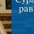 Сура Аль Ихляс равняется трети Корана Шейх Мухаммад аль Люхейдан