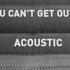 U2 Stuck In A Moment You Can T Get Out Of Acoustic Version Lyric Video