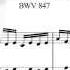 J S Bach The Well Tempered Clavier Book I Prelude No 2 In C Minor BWV 847