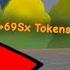 Noob With 69Sx Tokens Per Minute Roblox Super Power Training Simulator