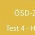 Arena ÖSD Β2 J Test 4 Hören Aufgabe 1 Prüfungsvorbereitung ÖSD Zertifikat B2 Für Jugendliche