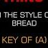 Bread Everything I Own Karaoke