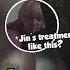 So Close Jin Makes The Female Staff Shy By His Behavior Look At Jin S Treatment To His Staff