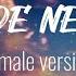 Nede Nede Full Song Female Version Lyrics Slowed Reverb Romantic Song