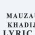 Zuchu Ft Khadija Kopa Mauzauza Lyric Video