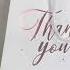 COGLARING Thank You Gift Bags Gold Foil White Paper Bags For Wedding Baby Shower Party Favors