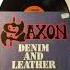 Saxon Denim And Leather 1981 Vinyl