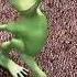 Dame Tu Kosita Funny Green Toto Alien Dance Short Greenalien Dametukosita