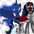 Mlp Princess Luna And King Sombra Edit