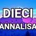 Dieci Annalisa Lyrics Testo