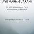 Morricone Ave Maria Guarani For SATB Choir And Piano Accompaniment For Rehearsal SHEET MUSIC