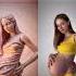 Baby Mama Dance Living Statue Before And After Pregnancy TikTok Shorts By Anna Kova