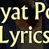 Khairiyat Poocho Lyrics With English Translation Arijit Singh