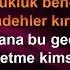 YARAMIZDA KALSIN KARAOKE MERVE ÖZBEY