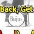 Get Back Beatles Best Karaoke Instrumental Lyrics Chords Cover