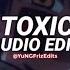 Toxic Britney Spears Edit Audio