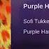 Sofi Tukker Purple Hat