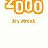 2 000 DAY DUOLINGO STREAK 190 To Go