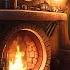 Cozy Hobbit Living Room During Winter Soothing Fireplace Relaxing Blizzard Icy Snowstorm Sounds