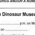 Cambridge 8 Test 1 Section 2 The Dinosaur Museum