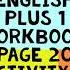 Year 5 English Plus Workbook Module 2 Days Page 20 21