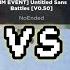 Lb Sans Vs Vhs Sans In Game MAP UPDATE Untitled Sans Battles V0 47