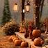 AUTUMN PORCH AMBIENCE Pumpkin Guts Sizzling Pumpkin Seeds Fireplace Sounds Nature Sounds