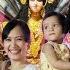 Durga Puja Celebration Niece Came To Visit Their Sisters Family Time Sourabhee Debbarma